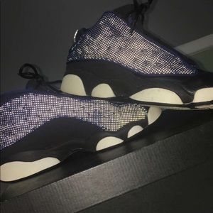 Air Jordan 13 blue and brave